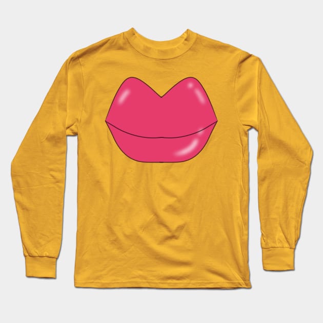 Lip Long Sleeve T-Shirt by pomee